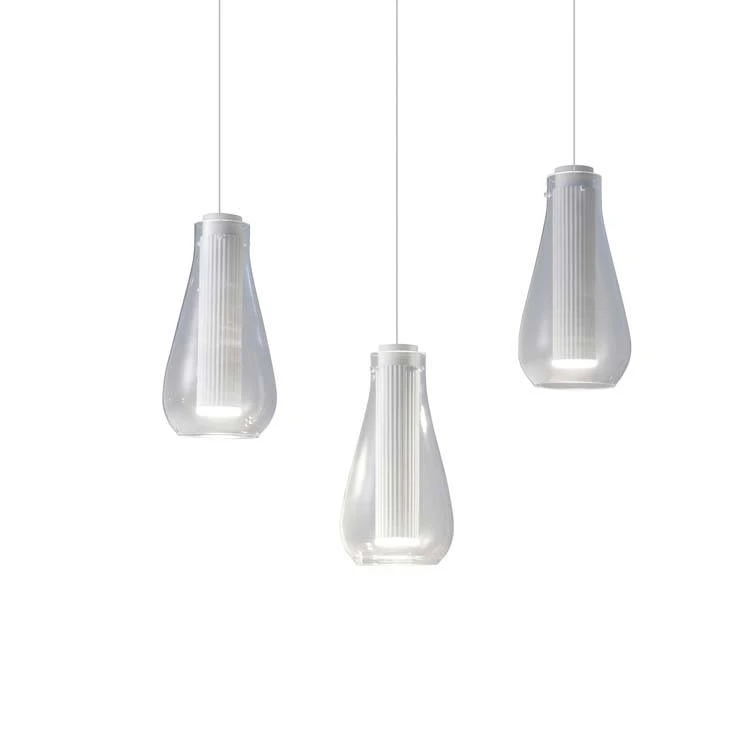 Rigatto 3-voudige Led Hanglamp Wit 21,6W-2700K Mat-wit 1 Rigatto 3-voudige Led Hanglamp Wit 21,6W-2700K Mat-wit