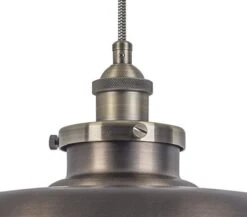 Vintage Ø350mm Hanglamp Oud Messing-brons E-27 -Flos Verkoop image 110