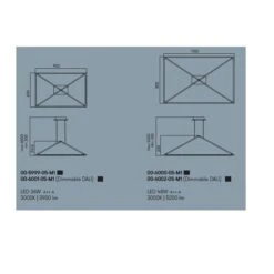 Tubs LED Hanglamp 80 X 120cm 48Watt-3000K -Flos Verkoop image 117