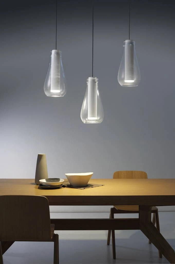 Rigatto 3-voudige Led Hanglamp Wit 21,6W-2700K Mat-wit 2 Rigatto 3-voudige Led Hanglamp Wit 21,6W-2700K Mat-wit - Image 2