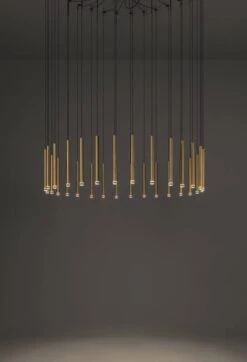 Candle Chandelier 6 Armig 18,8Watt-2700K Mat Brons Dimbaar 9 Candle Chandelier 6 Armig 18,8Watt-2700K Mat Brons Dimbaar -Flos Verkoop image 132