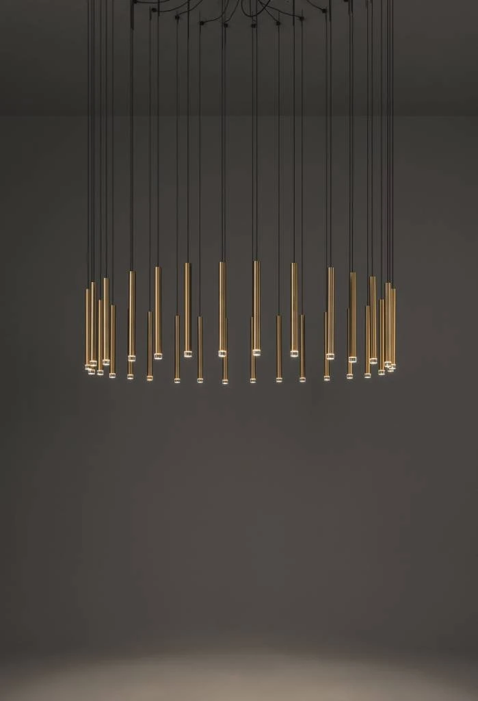 Candle Chandelier 6 Armig 18,8Watt-2700K Mat Brons Dimbaar 3 Candle Chandelier 6 Armig 18,8Watt-2700K Mat Brons Dimbaar - Image 3