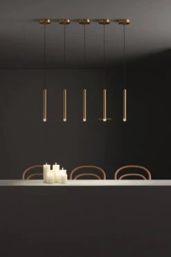 Candle Chandelier 6 Armig 18,8Watt-2700K Mat Brons Dimbaar 11 Candle Chandelier 6 Armig 18,8Watt-2700K Mat Brons Dimbaar -Flos Verkoop image 134