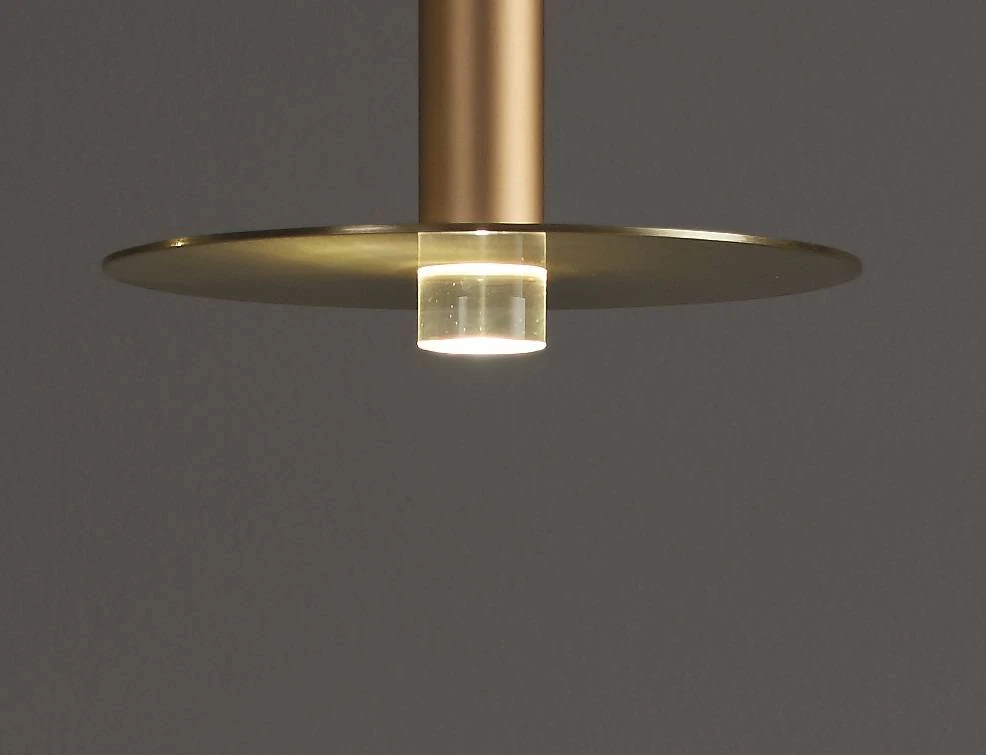 Candle Chandelier 6 Armig 18,8Watt-2700K Mat Brons Dimbaar 6 Candle Chandelier 6 Armig 18,8Watt-2700K Mat Brons Dimbaar - Image 6