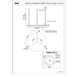 Circular Chandelier Ø1200mm Met 63,5Watt Downwards Lighting -Flos Verkoop image 153
