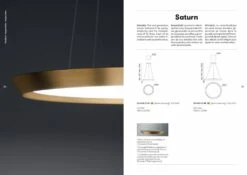 Saturn Dimbare Led Hanglamp In Ø300 Of Ø600mm 2700K Koper 9 Saturn Dimbare Led Hanglamp In Ø300 Of Ø600mm 2700K Koper -Flos Verkoop image 18