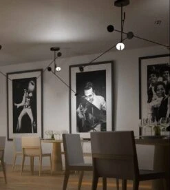 Invisble Led 3-voudige Hanglamp 27Watt In Zwart Dimbaar 8 Invisble Led 3-voudige Hanglamp 27Watt In Zwart Dimbaar -Flos Verkoop image 183