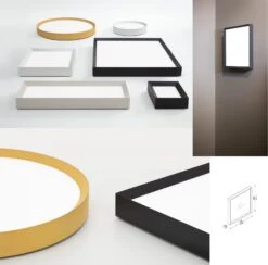 Flo Q300 Wand-plafond Opbouw 30Watt 300x300mm In 4 Kleuren 11 Flo Q300 Wand-plafond Opbouw 30Watt 300x300mm In 4 Kleuren -Flos Verkoop image 193