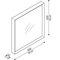 Flo Q500 Plafond Opbouw 39Watt 500x500mm In 4 Kleuren -Flos Verkoop image 220
