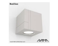 Mondi Down Gips Led Wandlamp 230V-GU10