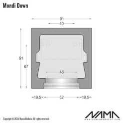Mondi Down Gips Led Wandlamp 230V-GU10 -Flos Verkoop image 254