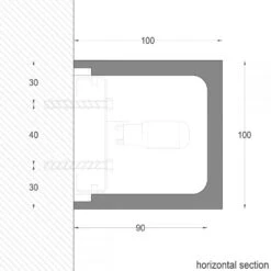 Kelyfos Up-down Gips Led Wandlamp 3,5Watt-2700K Dimbaar -Flos Verkoop image 281