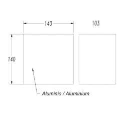 Prime LED Wandopbouwarmatuur 40W-3000K Dimbaar 11 Prime LED Wandopbouwarmatuur 40W-3000K Dimbaar -Flos Verkoop image 302