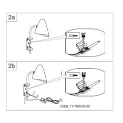 Organic Wandlamp Zwart-goud -Flos Verkoop image 305