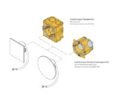 Pin Q Asimmetrico Led Wand Inbouw 2Watt 230Volt Dimbaar IP66 -Flos Verkoop image 319