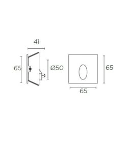 Step Led Traptrede Armatuur 3,8W-3000K 230Volt In Wit -Flos Verkoop image 327