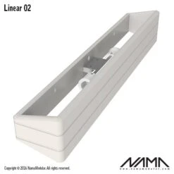 Linear 02 Up-down Gips Led Wandlamp 230V 2xE-14 -Flos Verkoop image 346