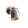 Funk Wandlamp Bruin/goud Verstelbaar E-27