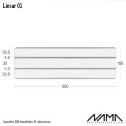 Linear 01 Up-down Gips Led Wandlamp 230V-E-14 -Flos Verkoop image 358