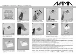 Ray40 Trimless Gips Led Wand Inbouw Rechthoekig MR11-GU10/G4 -Flos Verkoop image 379