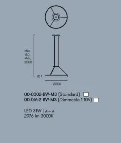 Circ Led Hanglamp Ø800mm Wit -Flos Verkoop image 4