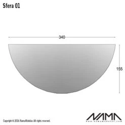 Sfera 01 Up Gips Led Wandlamp 230V-E-27 -Flos Verkoop image 417