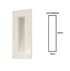 Ray20 Trimless Gips Led Wand Inbouw Rechthoekig MR11-GU10/G4 -Flos Verkoop image 440