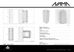 Mondi Up-down Gips Led Wandlamp 230V-GU10 16 Mondi Up-down Gips Led Wandlamp 230V-GU10 -Flos Verkoop image 453