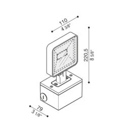 Kit-01 Tag 110 BOX 10Watt 11 Kit-01 Tag 110 BOX 10Watt -Flos Verkoop image 486