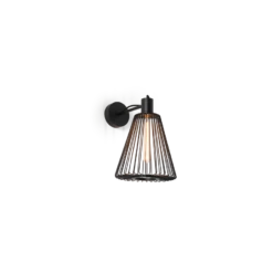 Wiro 1.1 Cone Wandlamp E-27 Met Aansluitsnoer En Dimmer