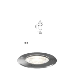 MAP Outdoor Grondinbouwspot RVS , 3000K Dimbaar -Flos Verkoop image 57