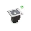 Gea Power Led Uplight Vierkante Grondspot 6Watt Richtbaar RVS