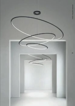 Circular Chandelier 3-ring Led Hanglamp Ø600-900-1200mm -Flos Verkoop image 60