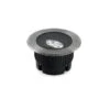 Gea Power Led Uplight Ronde Grondspot 9Watt Richtbaar RVS