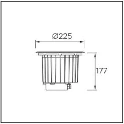 Gea Led Wall Washer 24Watt RVS 9 Gea Led Wall Washer 24Watt RVS -Flos Verkoop image 626