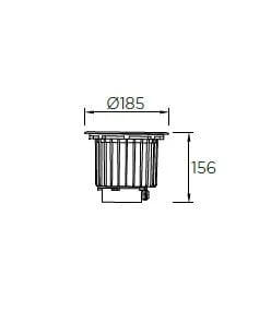 Gea Led Wall Washer 17Watt RVS 4 Gea Led Wall Washer 17Watt RVS - Image 4