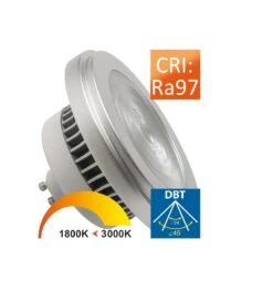 MM09935 AR111 GU10 230V-10W/24-45gr Dim To Warm