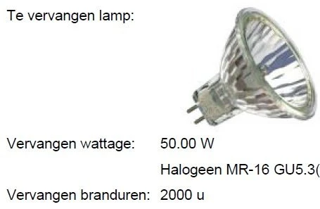 MM09708 Reflector MR16 GU5.3 12V-8w-36gr-2800K DIM 2 MM09708 Reflector MR16 GU5.3 12V-8w-36gr-2800K DIM - Image 2