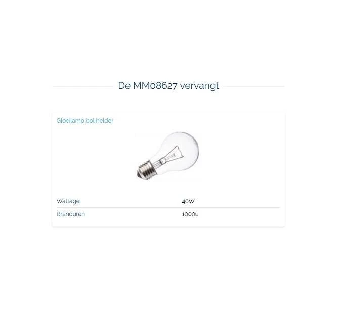 MM08627 Led Classic 5W-2700K E-27 Dimbaar 2 MM08627 Led Classic 5W-2700K E-27 Dimbaar - Image 2
