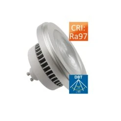 MM09934 AR111-GU10 230V-11W-24/45gr Dimbaar 2800K CRI97