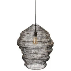 Dutchbone Luca Hanglamp Ø45 Zwart