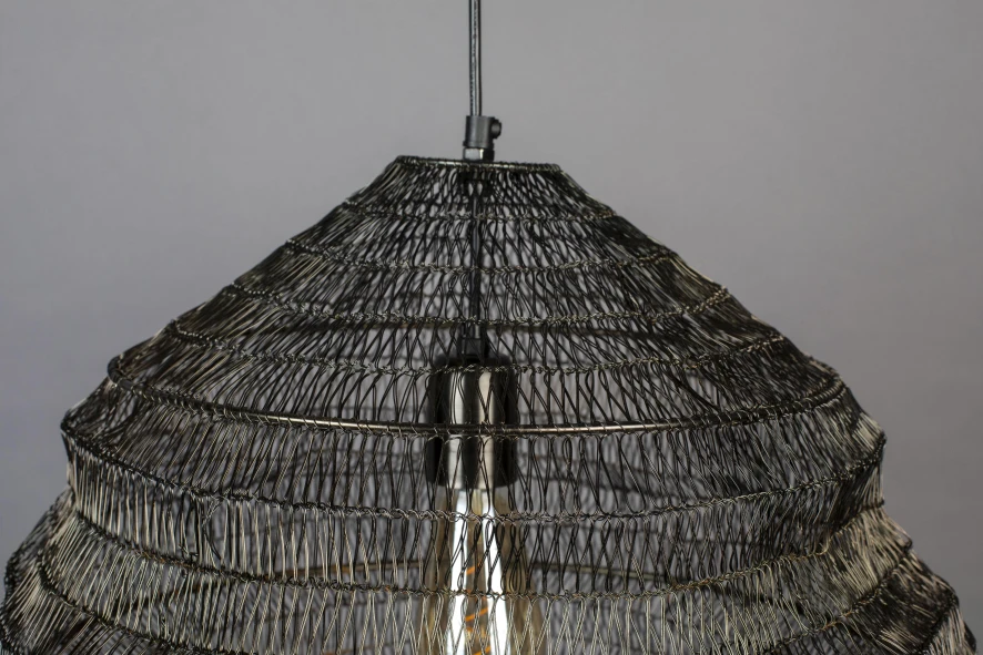 Dutchbone Luca Hanglamp Ø45 Zwart 10 Dutchbone Luca Hanglamp Ø45 Zwart - Image 10