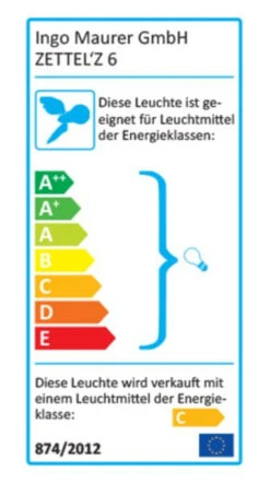 Ingo Maurer Zettel'z 6 Hanglamp Ø80 14 Ingo Maurer Zettel'z 6 Hanglamp Ø80 -Flos Verkoop x886x886 energielabel detail 22315.jpg.pagespeed.ic .2gYZE ifrG