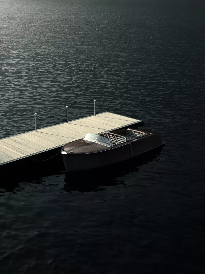 Flos Bellhop Sokkellamp LED Hoog Antraciet 1 Flos Bellhop Sokkellamp LED Hoog Antraciet