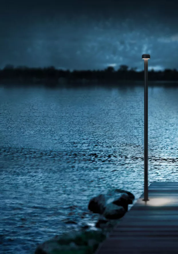 Flos Bellhop Sokkellamp LED Hoog Antraciet 2 Flos Bellhop Sokkellamp LED Hoog Antraciet - Image 2