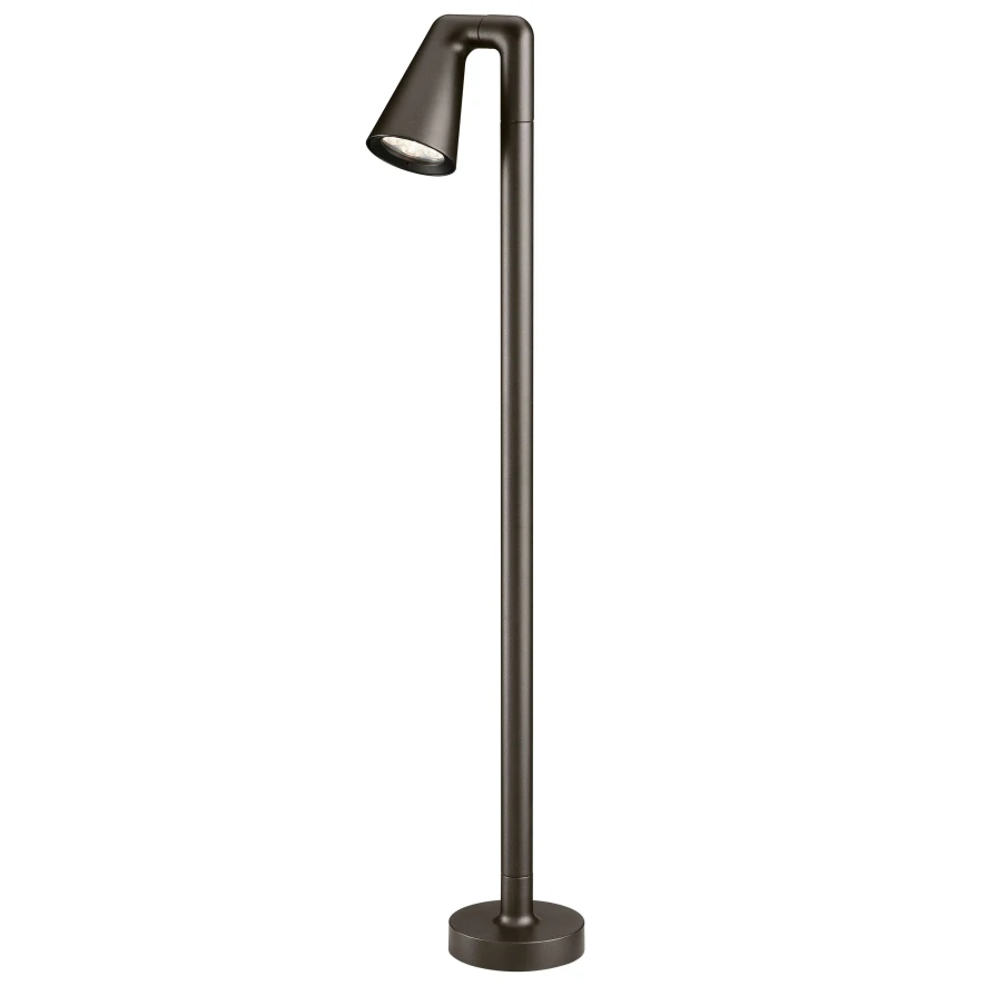 Flos Belvedere Spot F3 Vloerlamp LED Donkerbruin 1 Flos Belvedere Spot F3 Vloerlamp LED Donkerbruin