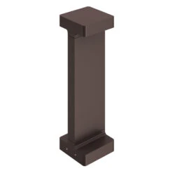 Flos Casting T 150x500 Sokkellamp LED 3000K Donkerbruin