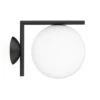 Flos IC Lights C/W1 Outdoor Wandlamp Zwart