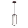 Flos In Vitro Hanglamp LED Ø18 Outdoor Donkerbruin