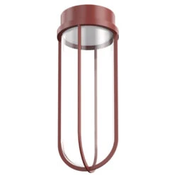 Flos In Vitro Outdoor Plafondlamp Ø18 LED Terracotta